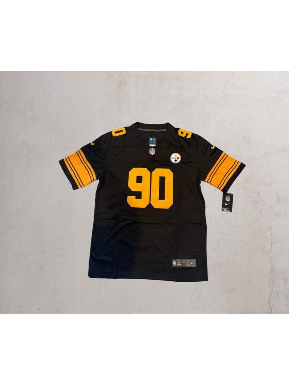 Nike Pittsburgh Steelers T.J. Watt #90 Jersey Large